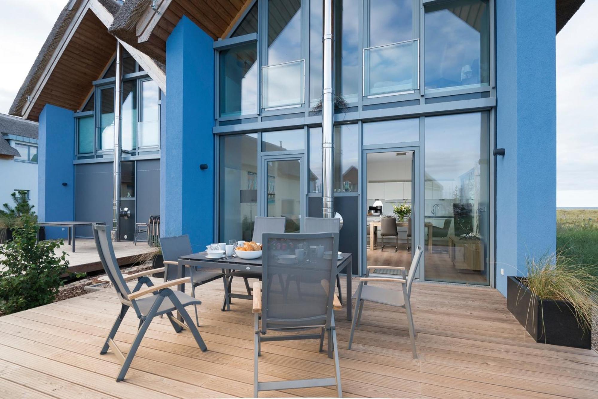 Ostsee - Reetdachhaus Nr 36 "Warder" Im Strand Resort Heiligenhafen Extérieur photo